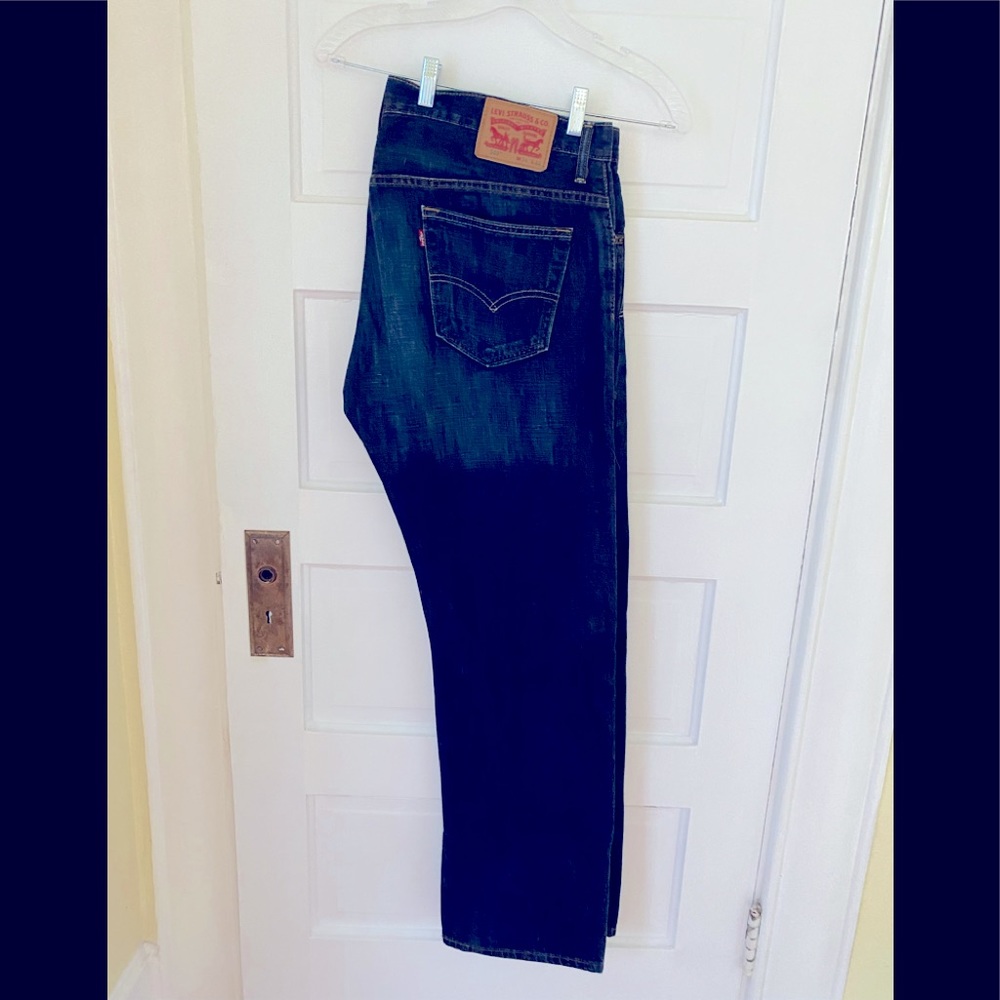 Levi’s 569 (loose straight) jeans.